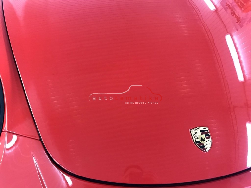Потертости и царапины кузова Porsche