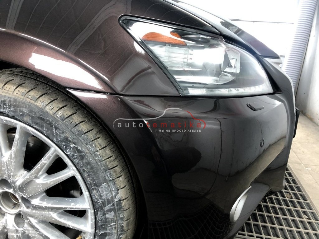Локальная покраска царапин и ремонт вмятин на Lexus