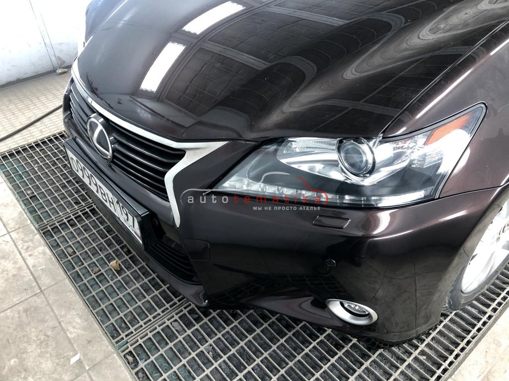 Локальная покраска царапин и ремонт вмятин на Lexus