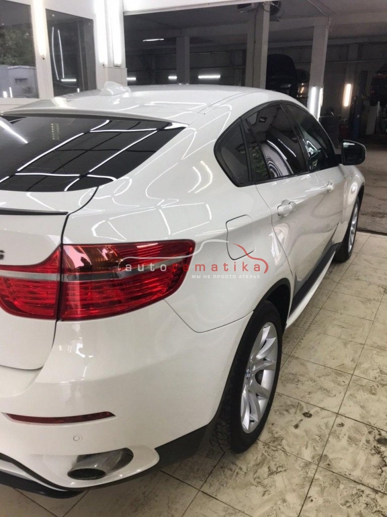 Замена двери и локальная покраска кузова BMW X6