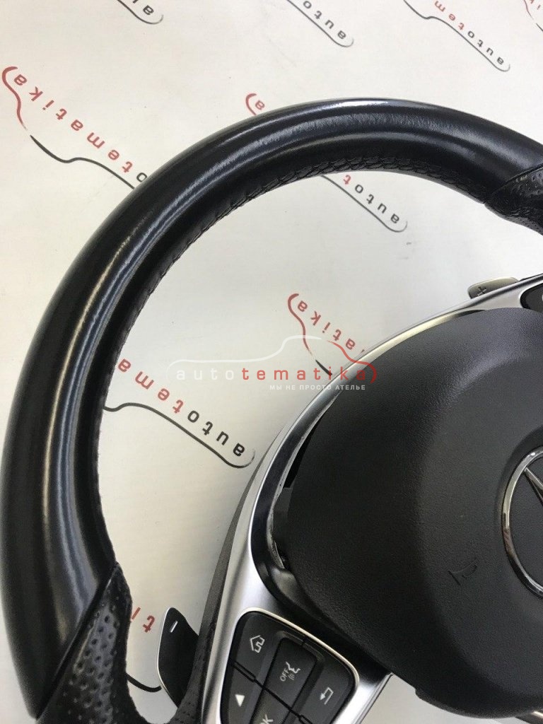 Покраска руля Mercedes C200